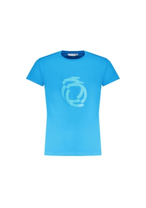 Light Blue Cotton T-Shirt - XL
