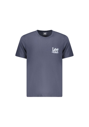 Blue Cotton Men T-Shirt - XXL