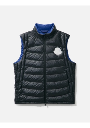 Menelao Hooded Curvy-Quilted Down Gilet