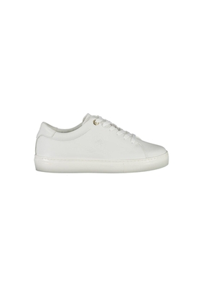 White Leather Women Sneaker - EU39/US9