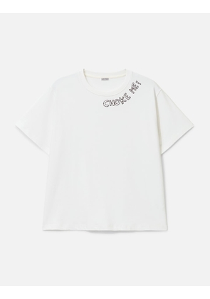 White Choke Me T-shirt