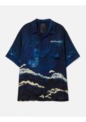 Boro Crane Camp Collar Shirt