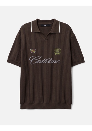 Mesh Knit Polo Shirt