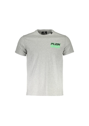 Brown Cotton Men T-Shirt - M