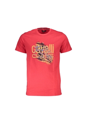 Red Cotton Men T-Shirt - XL