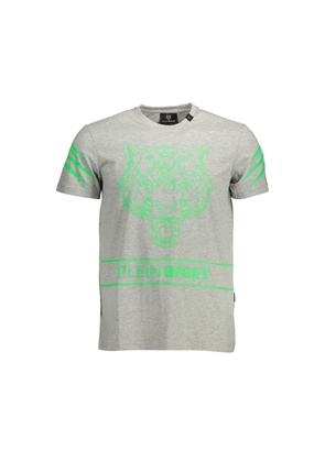 Brown Cotton Men T-Shirt - XL