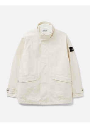 Natural Cotton Gabardine_stone Island Raw Beauty Short Parka