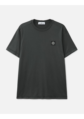 60/2 Cotton Jersey Short-Sleeve T-shirt With Compass Patch