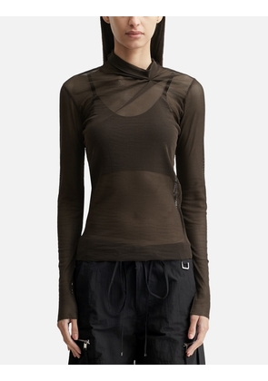 Pulled Neck Long Sleeve