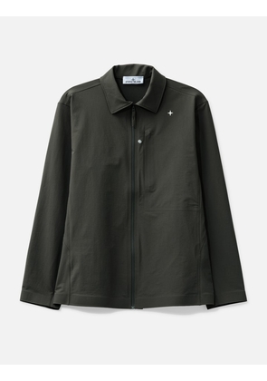 Textured Stretch Nylon Stellina Overshirt