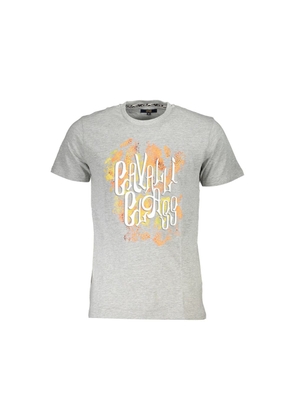 Brown Cotton Men T-Shirt - L