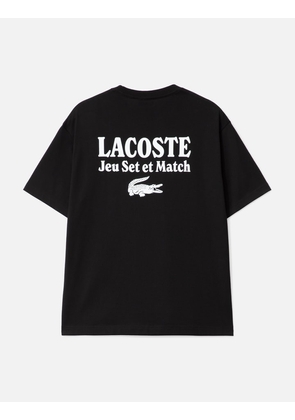 Men's Loose Fit Heavy Jersey Printed T-Shirt