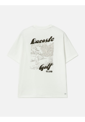 Men's Relaxed Fit Printed Golf T-Shirt