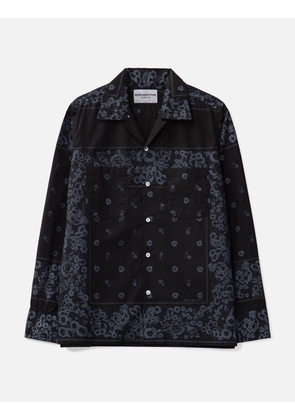Overdyed Bandana Print Shirt