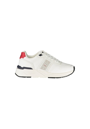 White Polyester Men Sneaker - EU41/US8