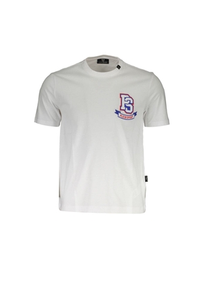 Plein Sport White Cotton T-Shirt - XL