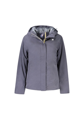 K-WAY Blue Polyamide Jackets & Coat - S