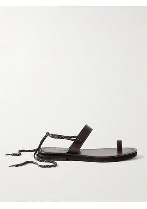 Dries Van Noten - Leather Sandals - Brown - IT35,IT36.5,IT37,IT37.5,IT38,IT38.5,IT39,IT39.5,IT40,IT40.5,IT41