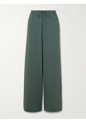 Dries Van Noten - Crepe De Chine Straight-leg Pants - Green - FR 34,FR 36,FR 38,FR 40,FR 42,FR 44