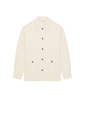 DrÃ´le De Monsieur La Surchemise Corduroy in White. Size L. Also in M, S, XL/1X, XXL/2X.