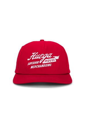 Huega House Odyssey Hat in Red.