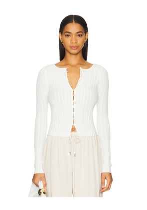 Free People Tilly Long Sleeve in Ivory. Size L. Also in S.