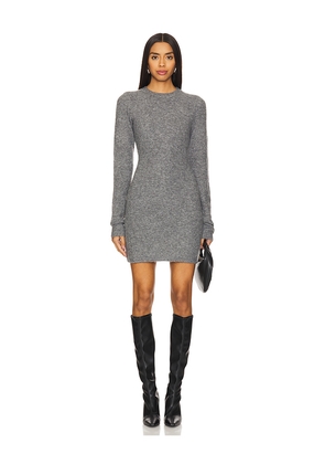 Lovers and Friends Evie Crewneck Dress in Charcoal. Size L. Also in S.