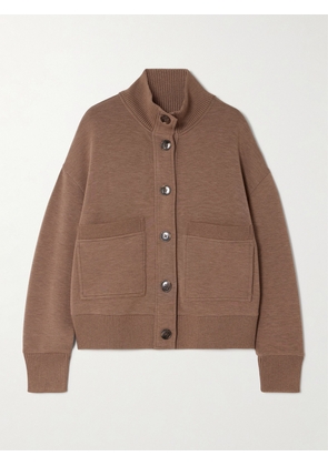 Varley - Sabrina Stretch-jersey Cardigan - Metallic - xx small,x small,small,medium,large,x large