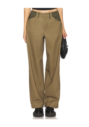 Rag & Bone Banks Full Length Pant in Army. Size 16. Also in 0.