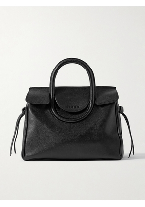 STAUD - Maude Mini Textured-leather Tote - Black - One size