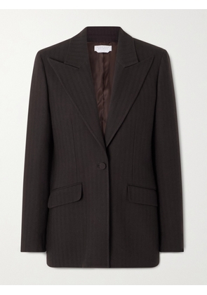 Gabriela Hearst - Leiva Wool Blazer - Brown - IT36,IT38,IT40,IT42,IT44,IT46,IT48