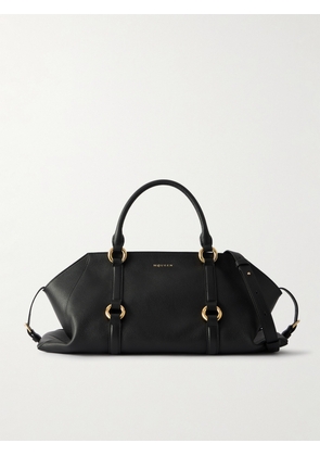 MCQUEEN - Farringdon Medium Textured-leather Shoulder Bag - Black - One size
