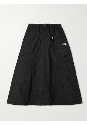 The North Face - Quilted Volume Shell Midi Skirt - Black - x small,small,medium,large