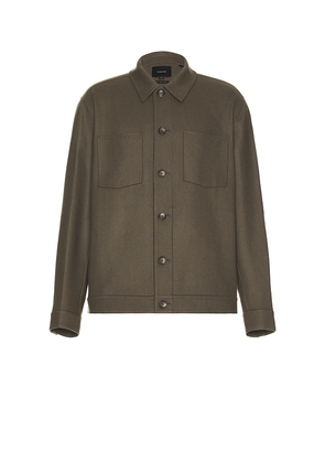Vince Splitable Shop Jacket in Brown. Size L. Also in M.