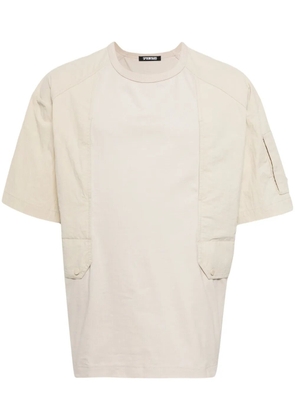 Spoonyard short-sleeve cotton T-shirt - Brown