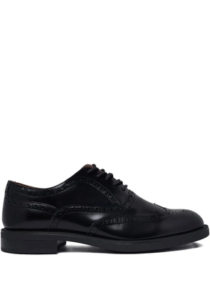 Tommy Hilfiger perforated-detail oxford shoes - Black