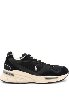 Polo Ralph Lauren suede leather sneakers - Black