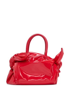 Comme Des Garçons Girl ribbon deco tote bag - Red