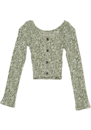 Muller Of Yoshiokubo Bubble top - Green