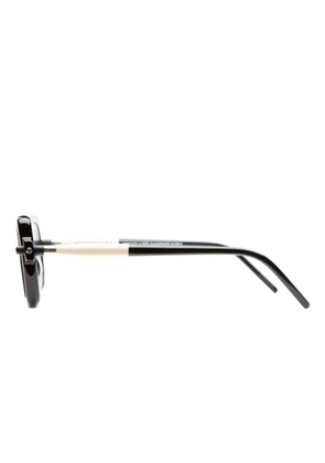 Kuboraum square-frame P2 glasses - Black