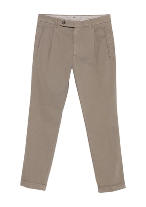 Berwich pleated trousers - Brown
