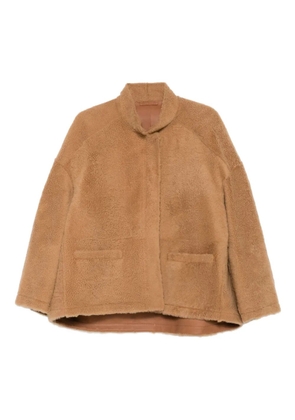 Liska panelled jacket - Brown