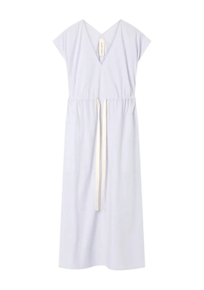 Lee Mathews V-neck midi dress - Blue