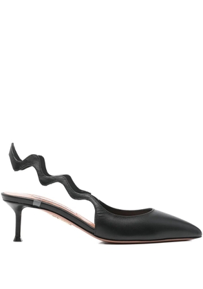 Aquazzura 55mm Artiste pointed-toe pumps - Black