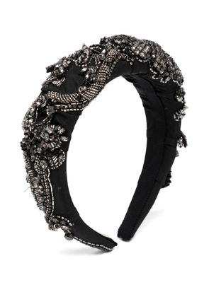 Jennifer Behr crystal-embellished headband - Black