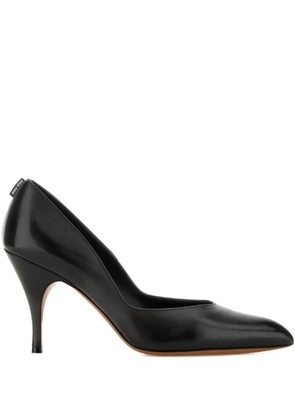 Miu Miu 80mm leather heel pumps - Black