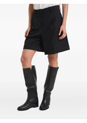 Weekend Max Mara cuffed belt-loop shorts - Black