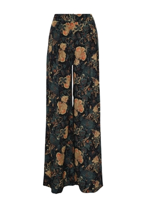 Ulla Johnson Aviva floral-print trousers - Blue