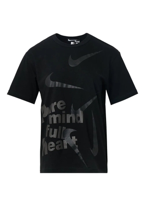 Nike x Comme des Garçons logo-print T-shirt - Black