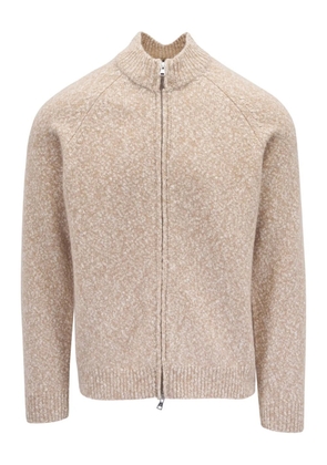 Peter Millar zip-front wool cardigan - Neutrals
